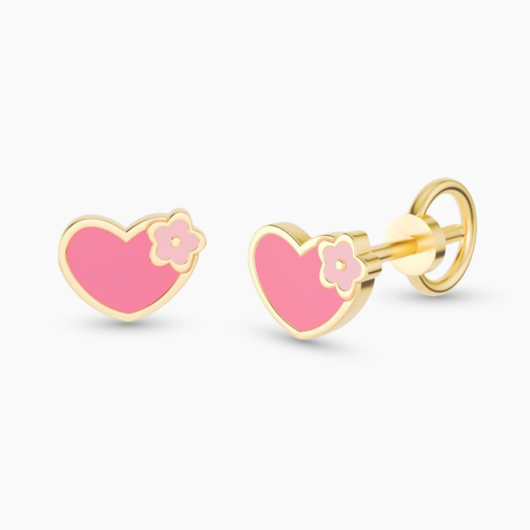 Anting Anak Loop Screw Love (8k)
