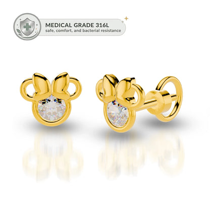 Anting Anak Miki Medical Grade 316L