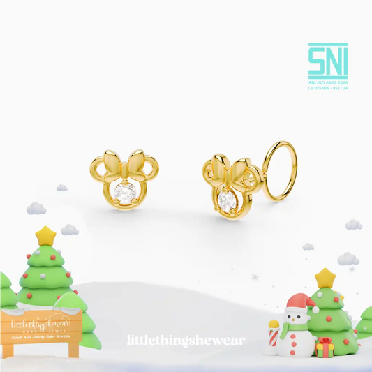 Anting Anak Loop End Millie Swarovski