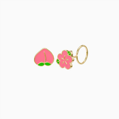 Anting Anak Loop End Peach