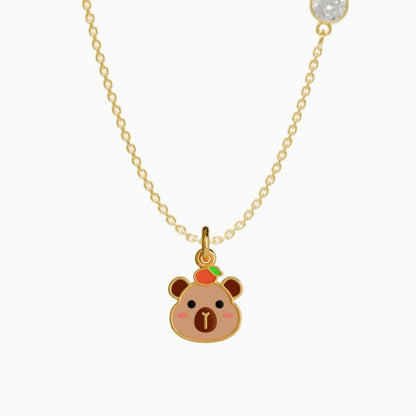 Kalung Emas Anak Cappybara 8k
