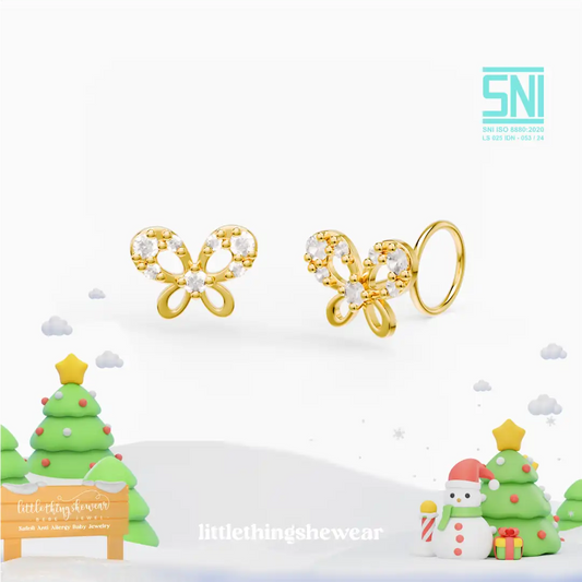 Anting Anak Loop End Rosie Swarovski