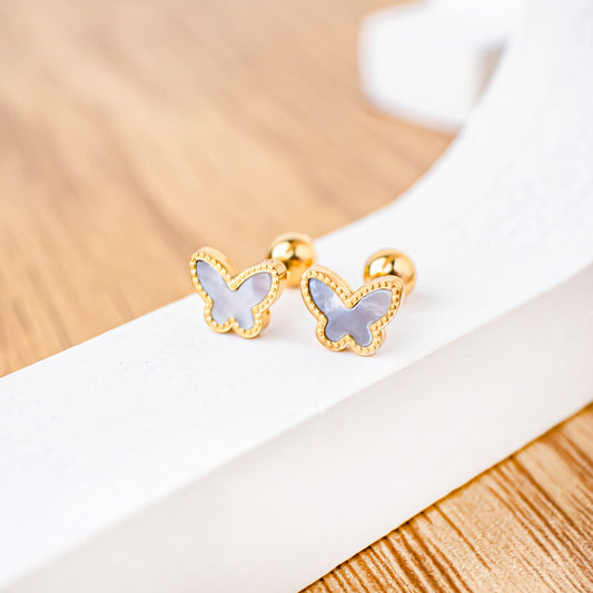 FREE GIFT - Anting Screw Back Dyve Gold