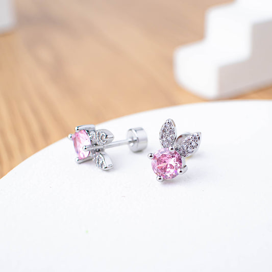 FREE GIFT - Anting Screw Back Faine White Gold