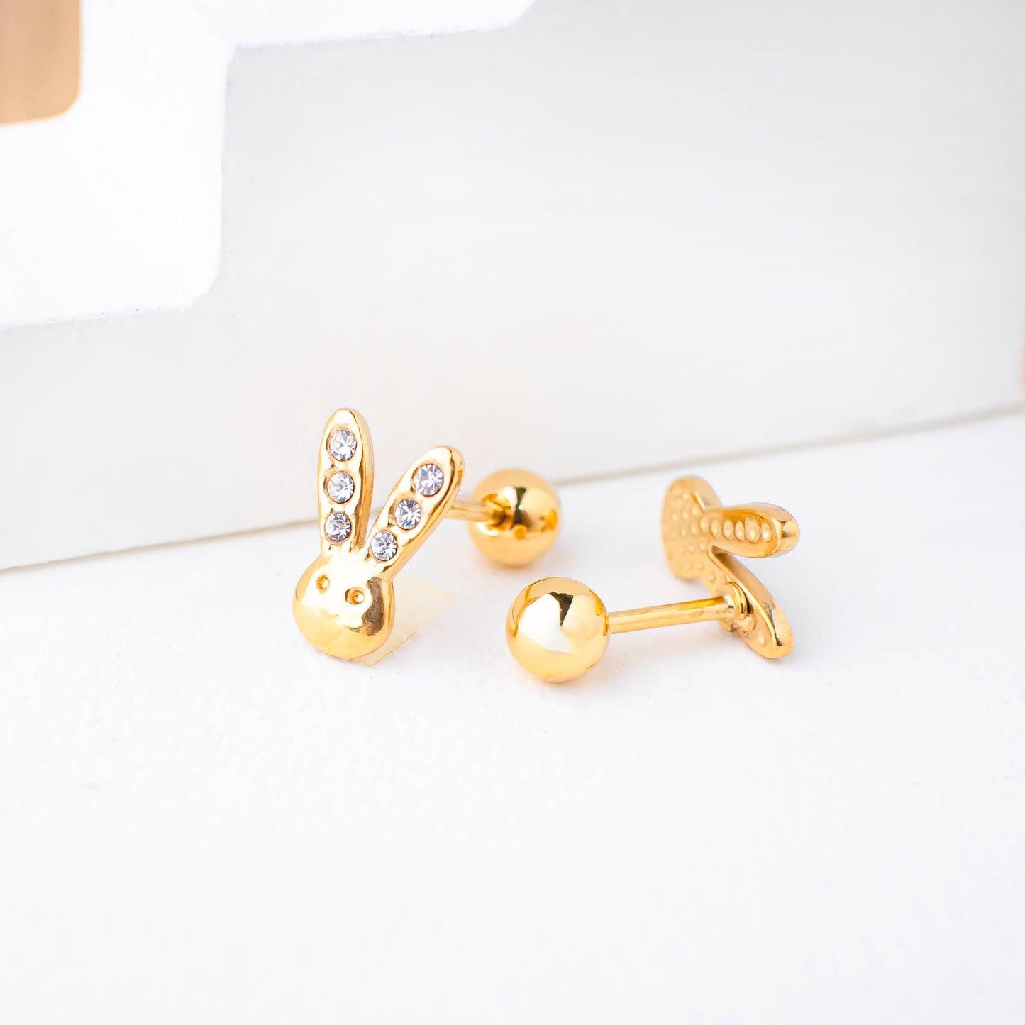 FREE GIFT - Anting Screw Back Nuna Gold