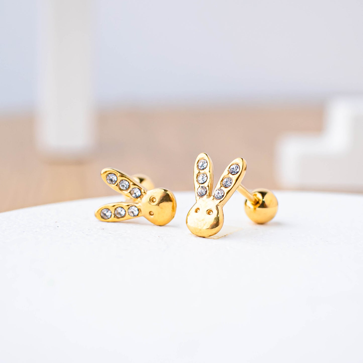 FREE GIFT - Anting Screw Back Nuna Gold