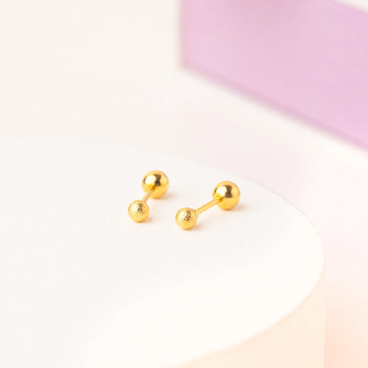 FREE GIFT - Anting Screw Back Orbella Gold