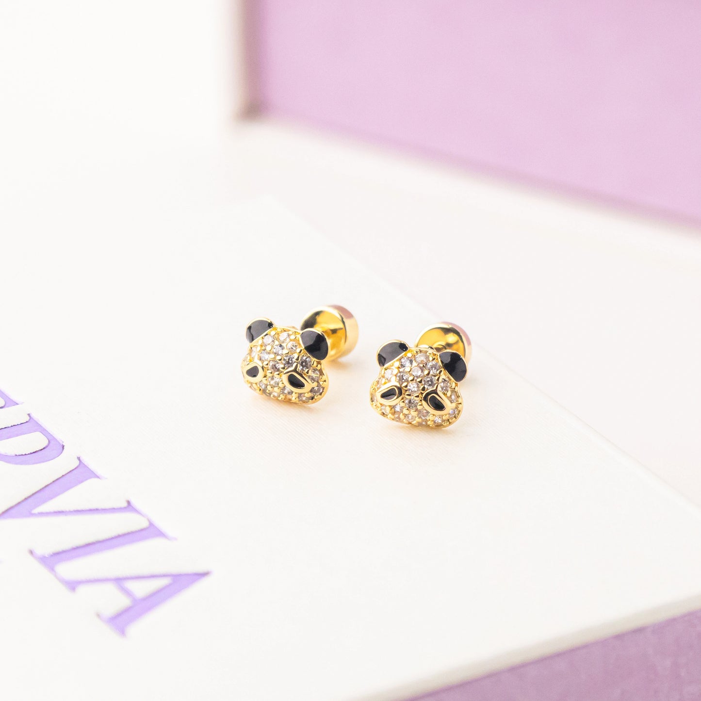 FREE GIFT - Anting Screw Back Panpan Gold