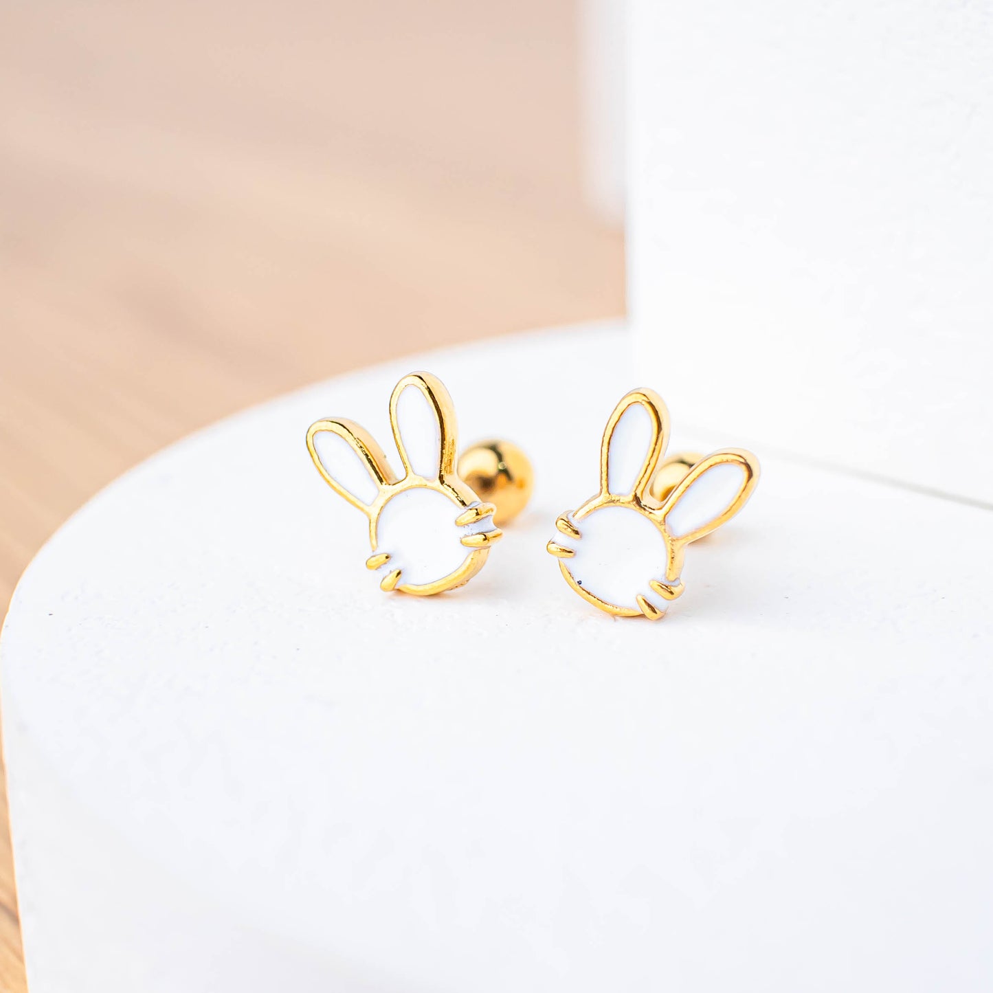 FREE GIFT - Anting Screw Back Rawy Gold