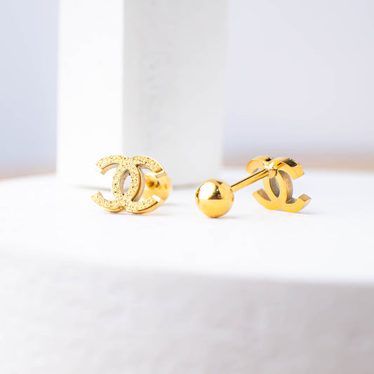 FREE GIFT - Anting Screw Back Syinel Gold