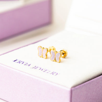 FREE GIFT - Anting Screw Back Tink Gold