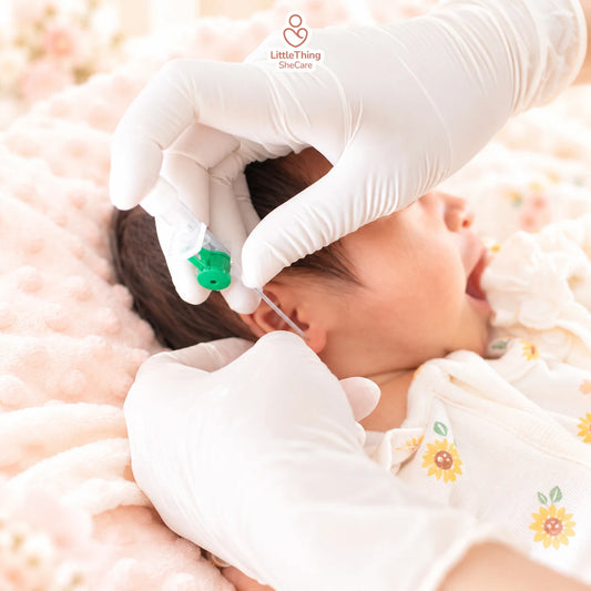 Tindik (Anting Littlethingshewear) + Cukur Bayi