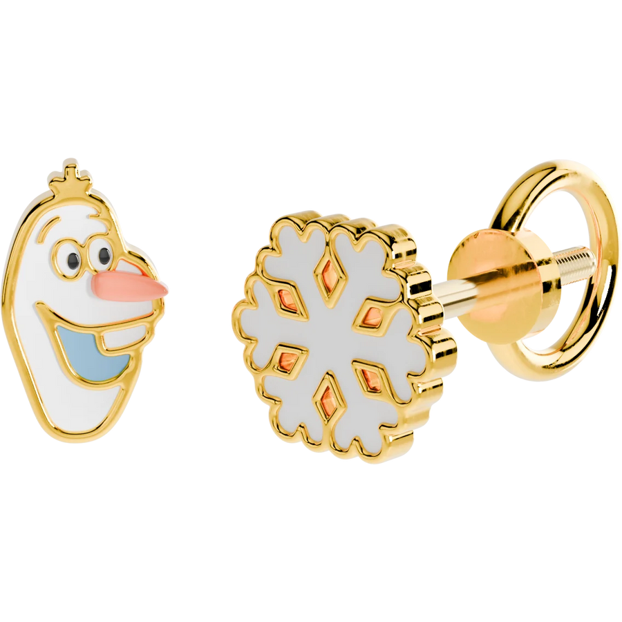Anting Anak Loop Screw Winterlight (8K)
