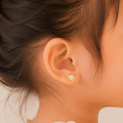 Anting Anak Loop Screw Arendelle (8K)