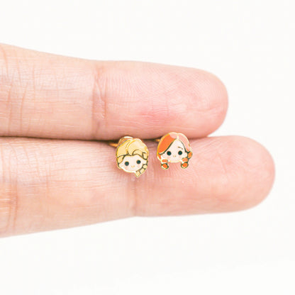 Anting Anak Loop Screw Arendelle (8K)