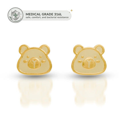 Anting Anak Cappy Medical Grade 316L