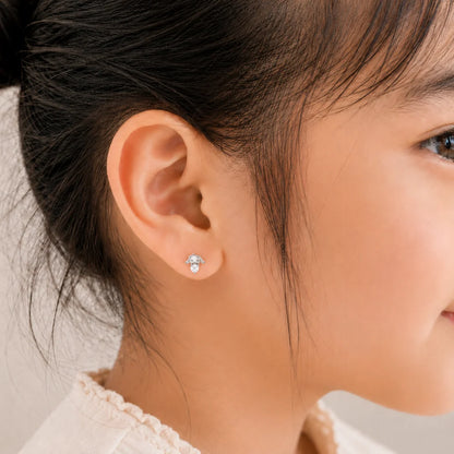 Anting Anak Loop End Claire Swarovski