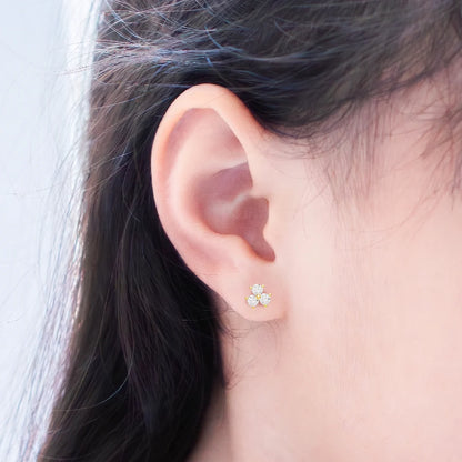 Anting Anak Loop Screw Clover (8k)