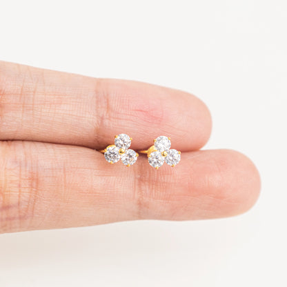 Anting Anak Loop Screw Clover (8k)