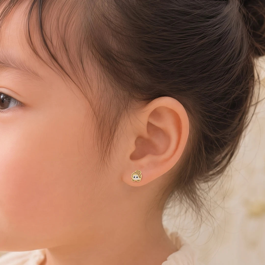 Anting Anak Loop Screw Crystabelle (8K)