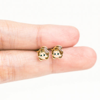 Anting Anak Loop Screw Crystabelle (8K)