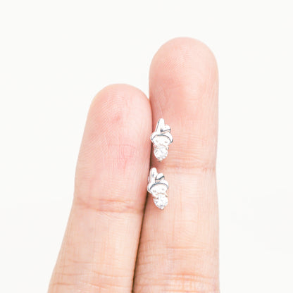 Anting Anak Loop End Daisy Swarovski
