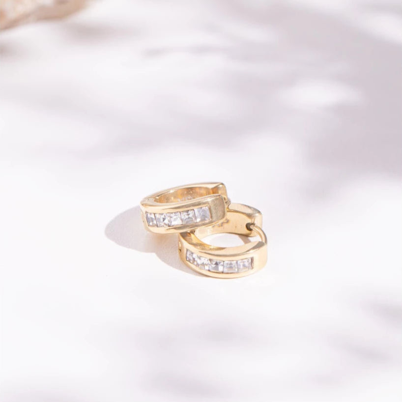 FREE GIFT - Anting Hoop Terra Gold