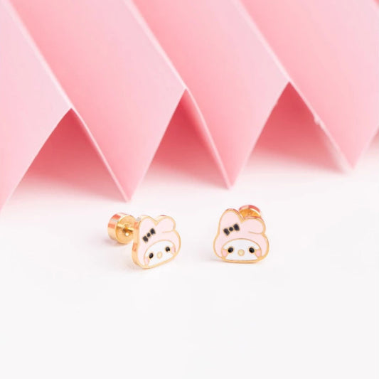 FREE GIFT - Anting Screw Back Melodi Gold