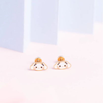 FREE GIFT - Anting Screw Back Cinnabelle Gold