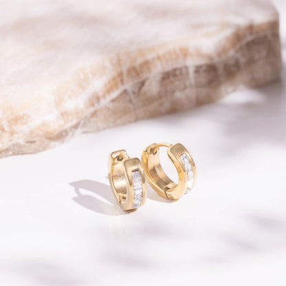 FREE GIFT - Anting Hoop Terra Gold