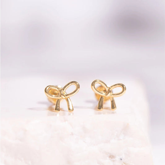 FREE GIFT - Anting Screw Back Linova Gold