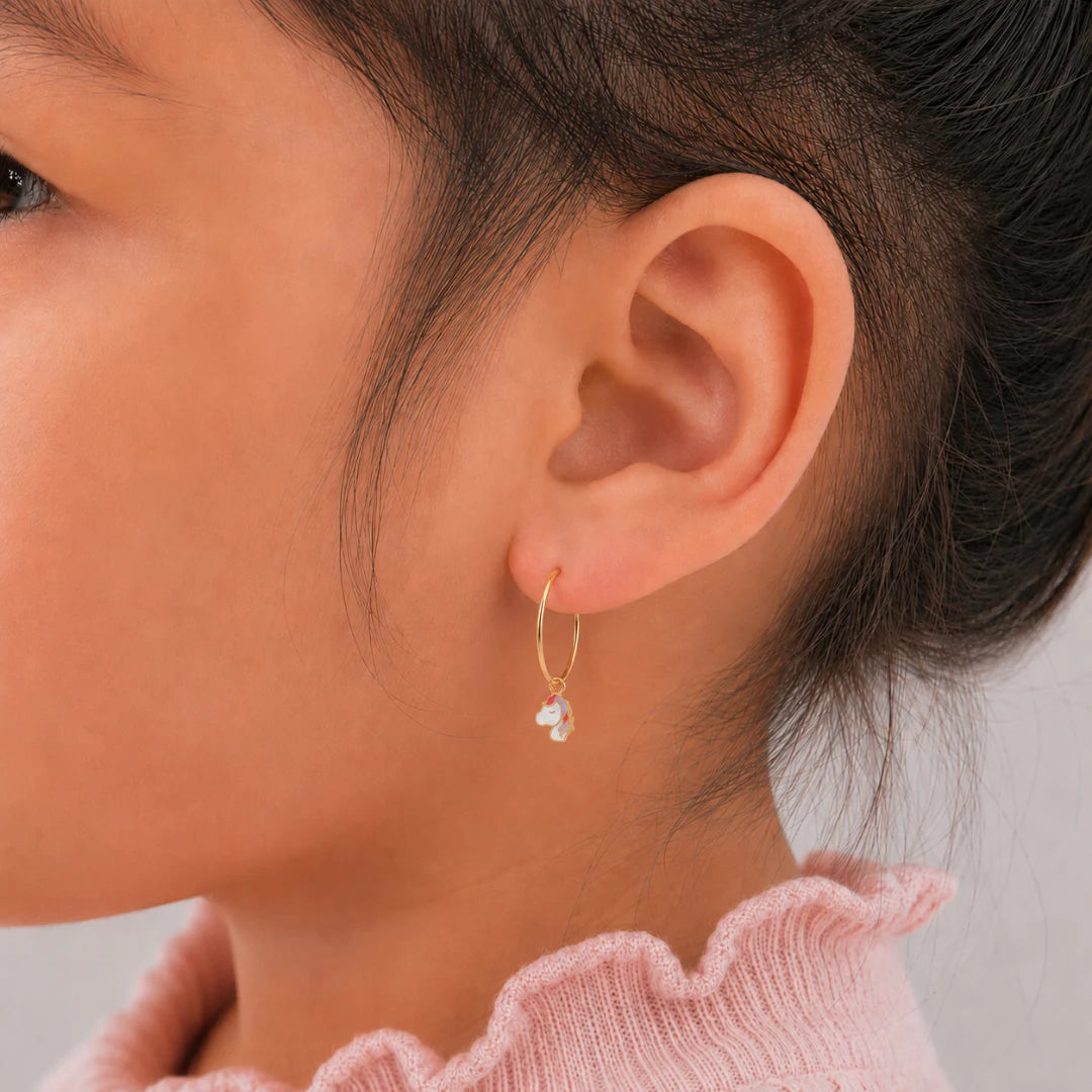 Anting Anak Loop Hoop Little Unicorn