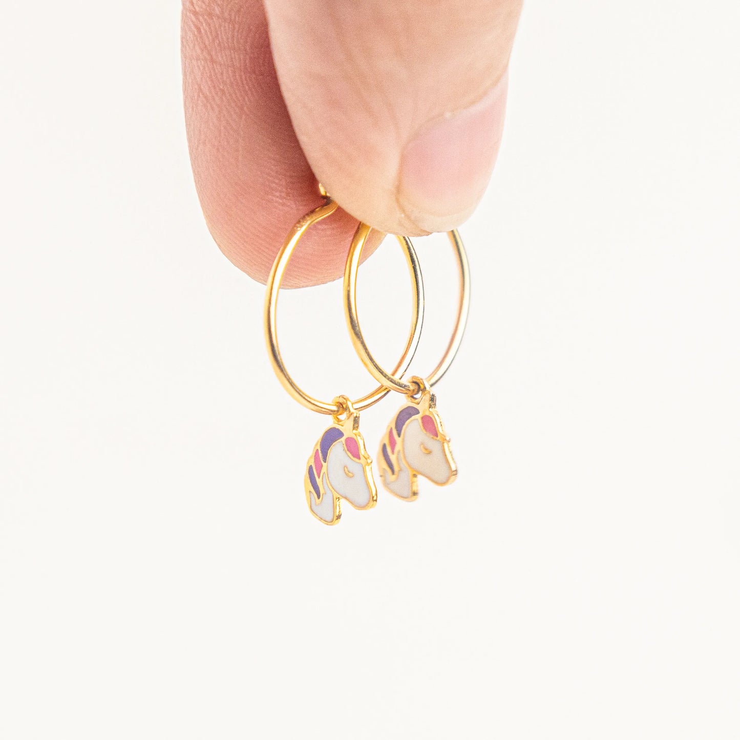 Anting Anak Loop Hoop Little Unicorn