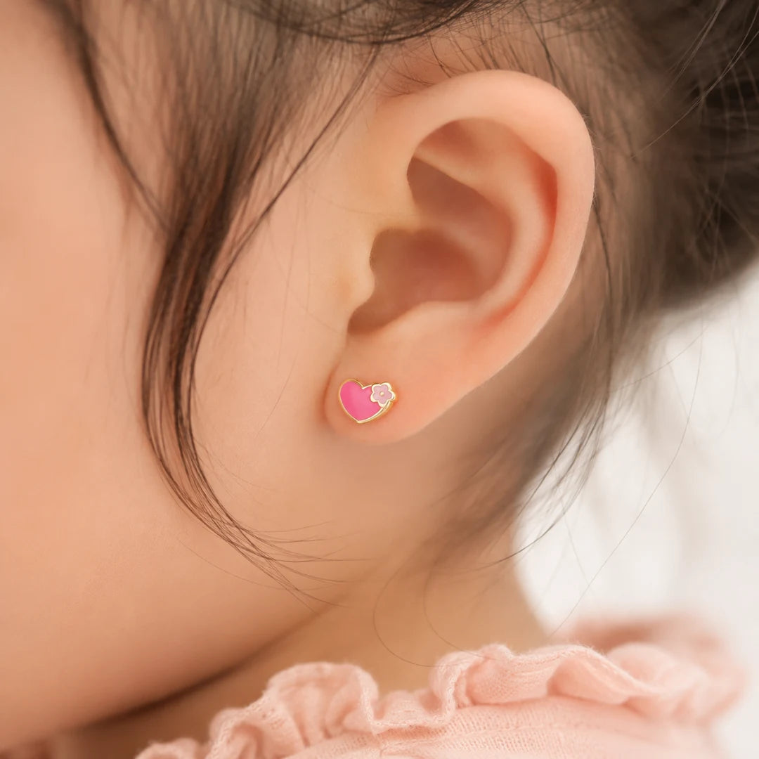 Anting Anak Loop Screw Love (8k)