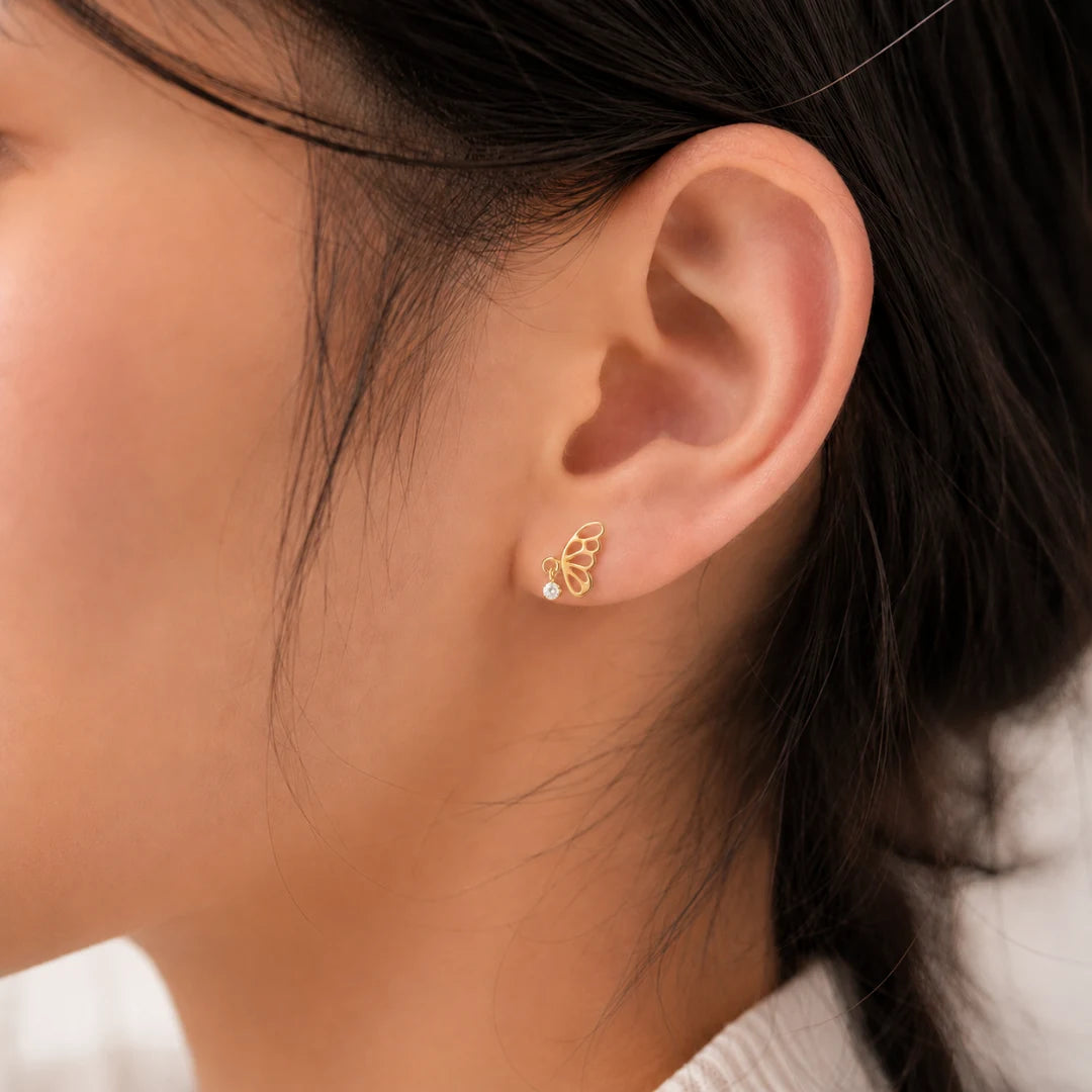 Anting Anak Loop Screw Papilon (8k)