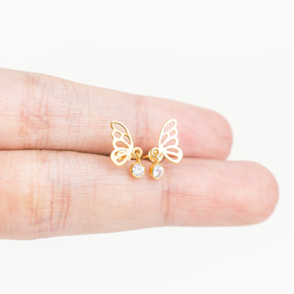 Anting Anak Loop Screw Papilon (8k)