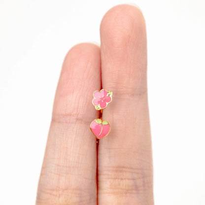 Anting Anak Loop End Peach