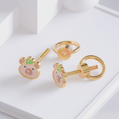 Anting Anak Hooper Medical Grade 316L