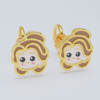 Anting Anak Loop Screw Crystabelle (8K)