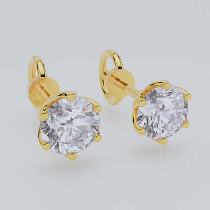 Anting Anak Loop Screw Serenity (8k)