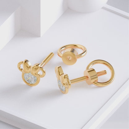 Anting Anak Miki Medical Grade 316L