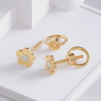 Anting Anak Flo Medical Grade 316L