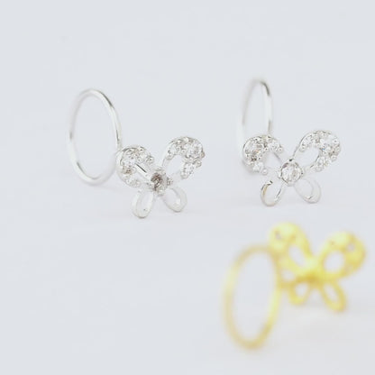 Anting Anak Loop End Rosie Swarovski