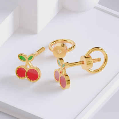 Anting Anak Ceris Medical Grade 316L
