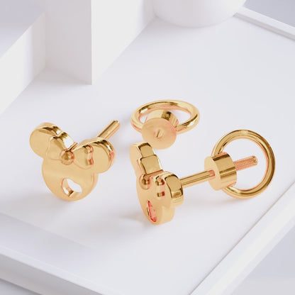 Anting Anak Mousie Medical Grade 316L