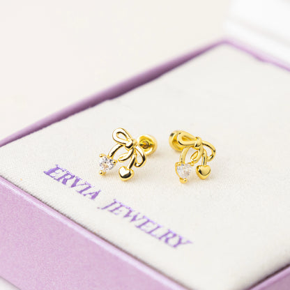 FREE GIFT - Anting Screw Back Glint