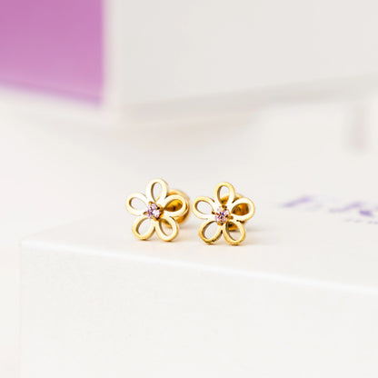 FREE GIFT - Anting Screw Back Posy