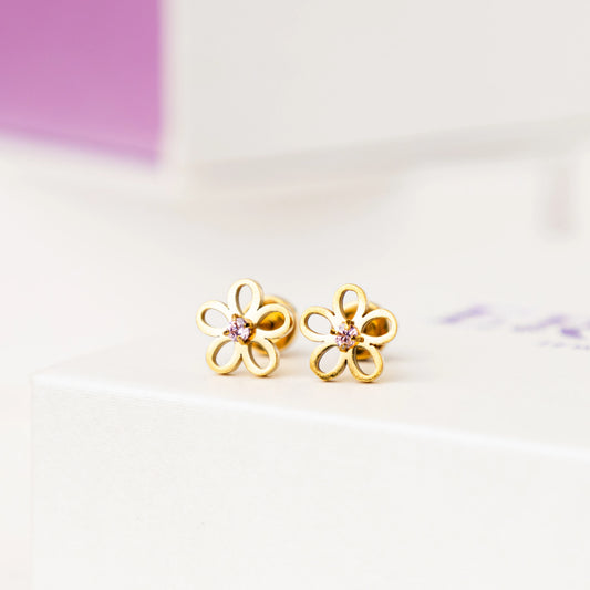 FREE GIFT - Anting Screw Back Posy