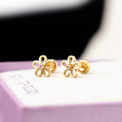 FREE GIFT - Anting Screw Back Posy
