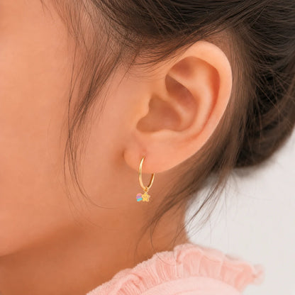 Anting Anak Loop Hoop Shooting Star